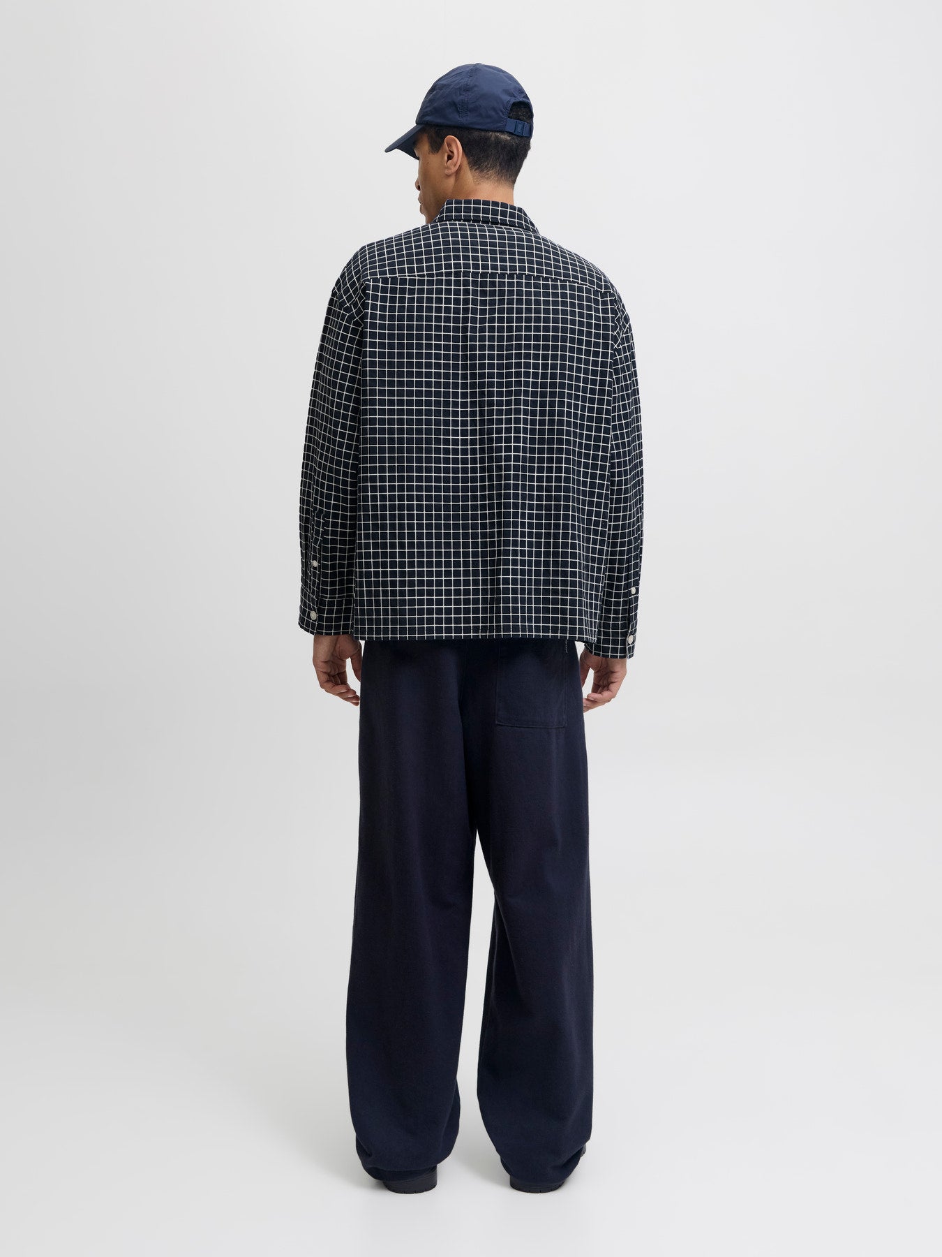 JPRBLATRAVIS DOBBY L/S OVERSHIRT