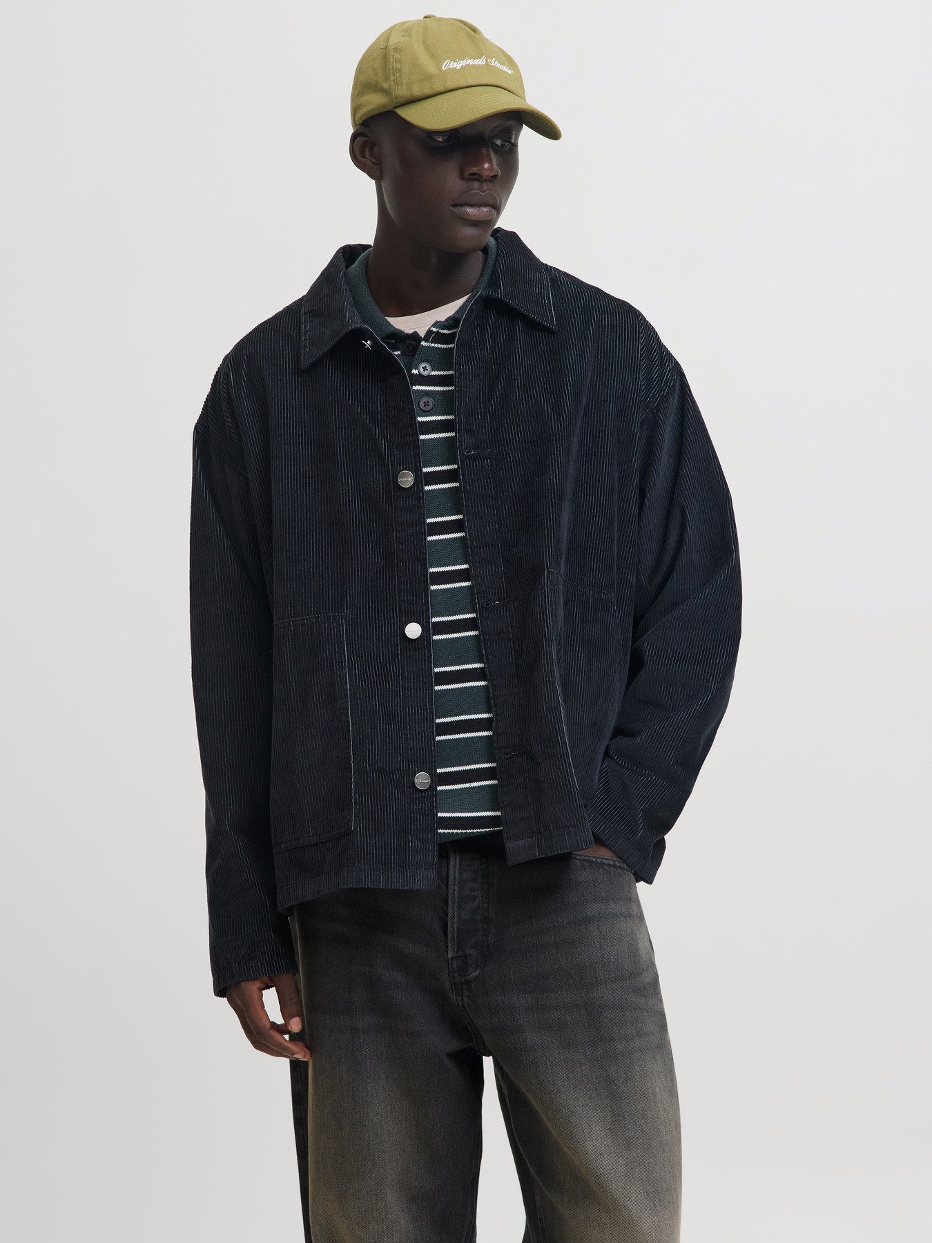 JJEDETROIT OVERSHIRT LS STYD AW25