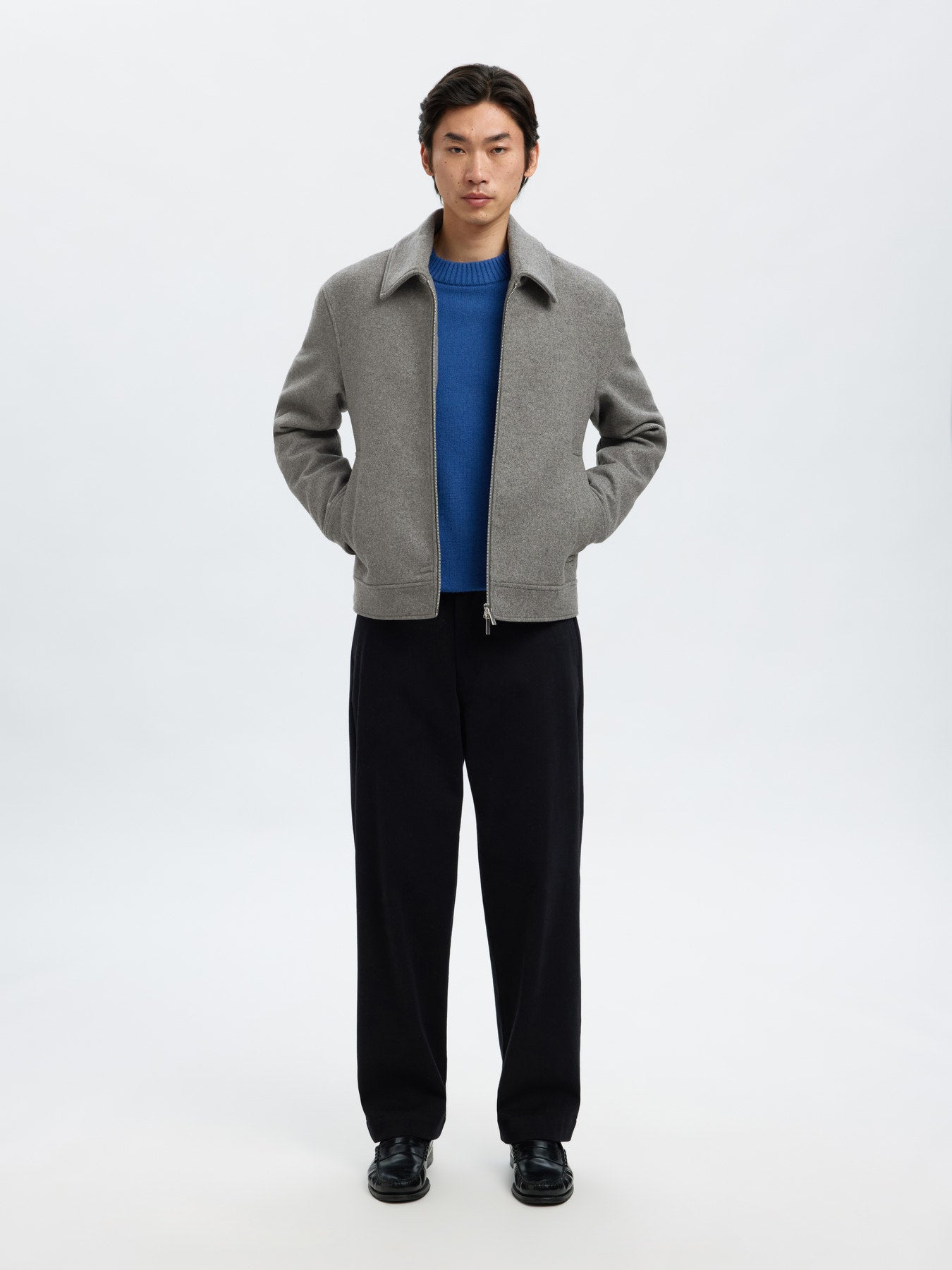 Slhphilip Wool Blend Jkt Noos