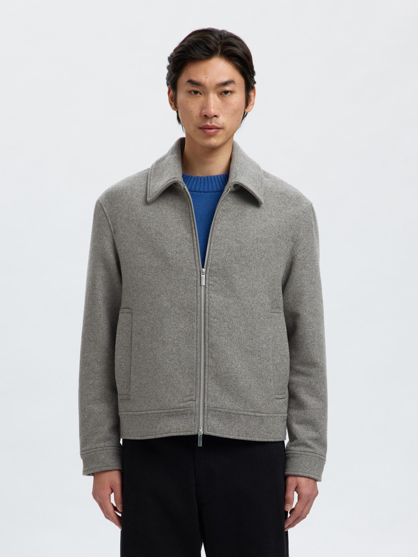 Slhphilip Wool Blend Jkt Noos
