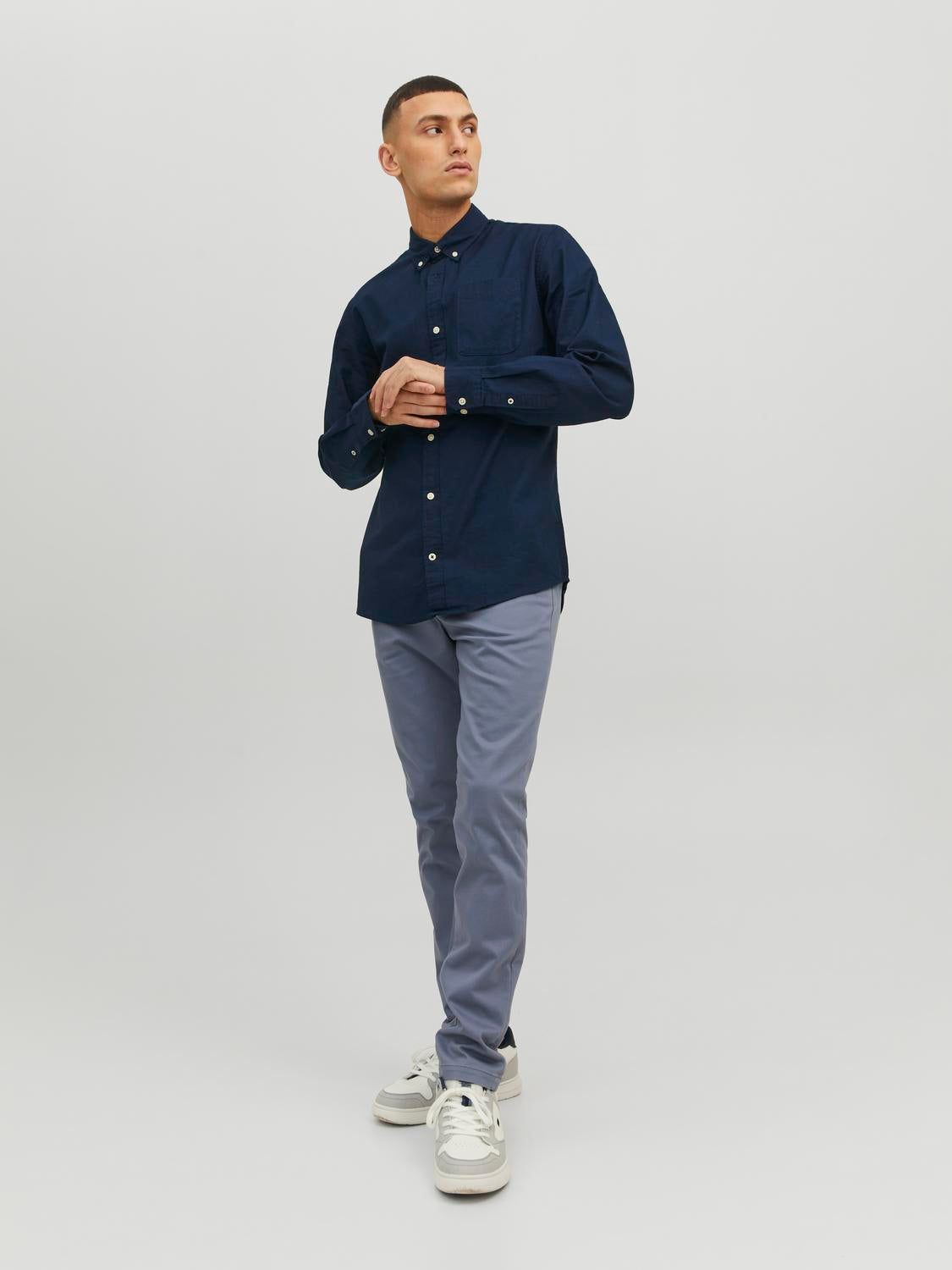Shirts - Jjeoxford Shirt Ls Noos -  - Hr Ravn