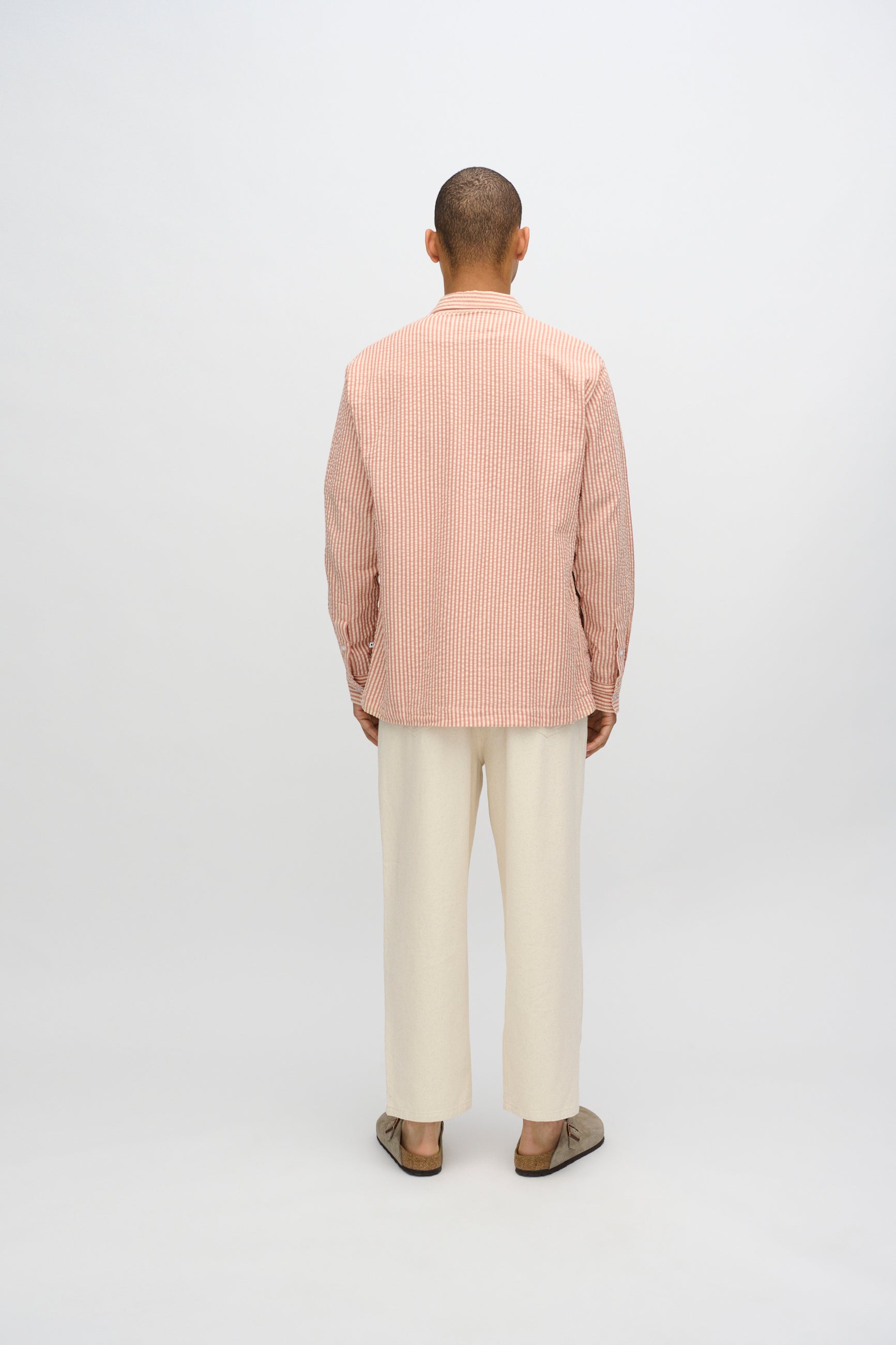 minimum male Francis langærmet skjorte 4240 Long Sleeved Shirt 1235 Sandstorm