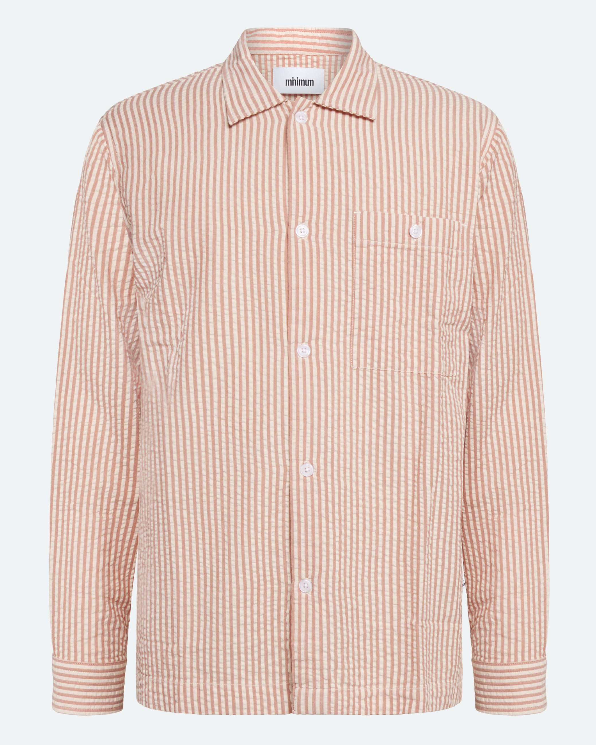 minimum male Francis langærmet skjorte 4240 Long Sleeved Shirt 1235 Sandstorm