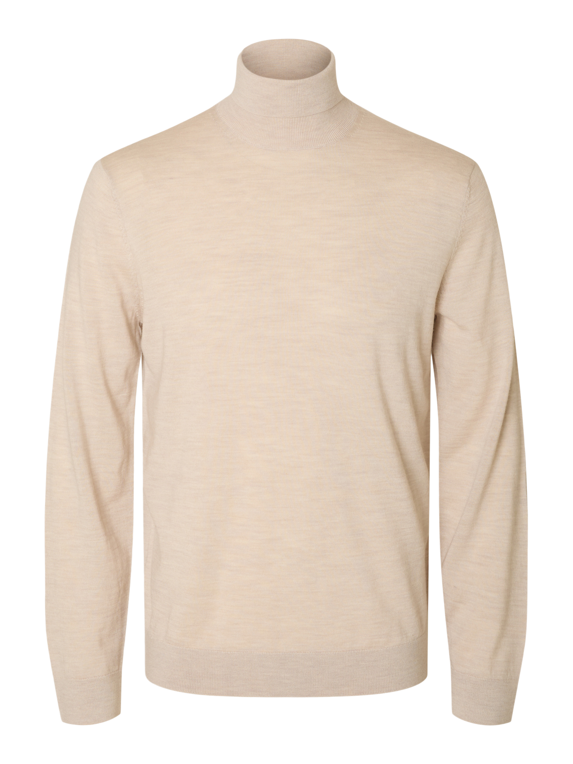 Pullovers - Slhtray Ls Knit Merino Roll Neck Noos -  - Hr Ravn