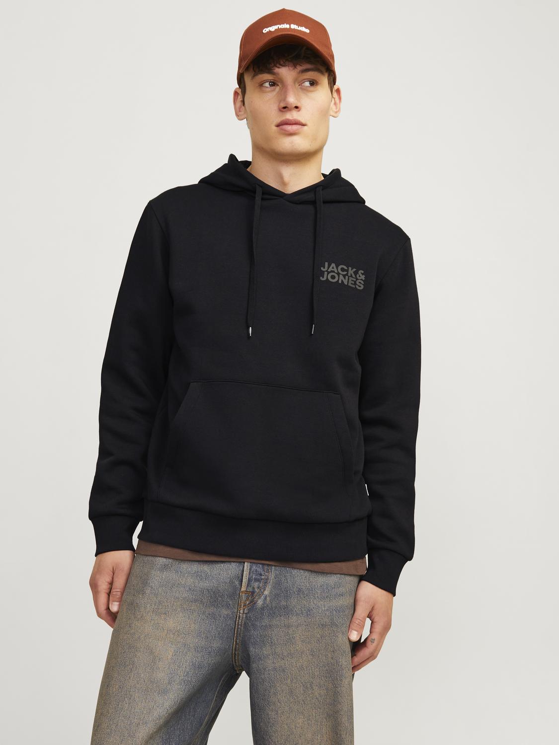 SWEATSHIRTS - Jjecorp Logo Sweat Zip Hood Noos -  - Hr Ravn