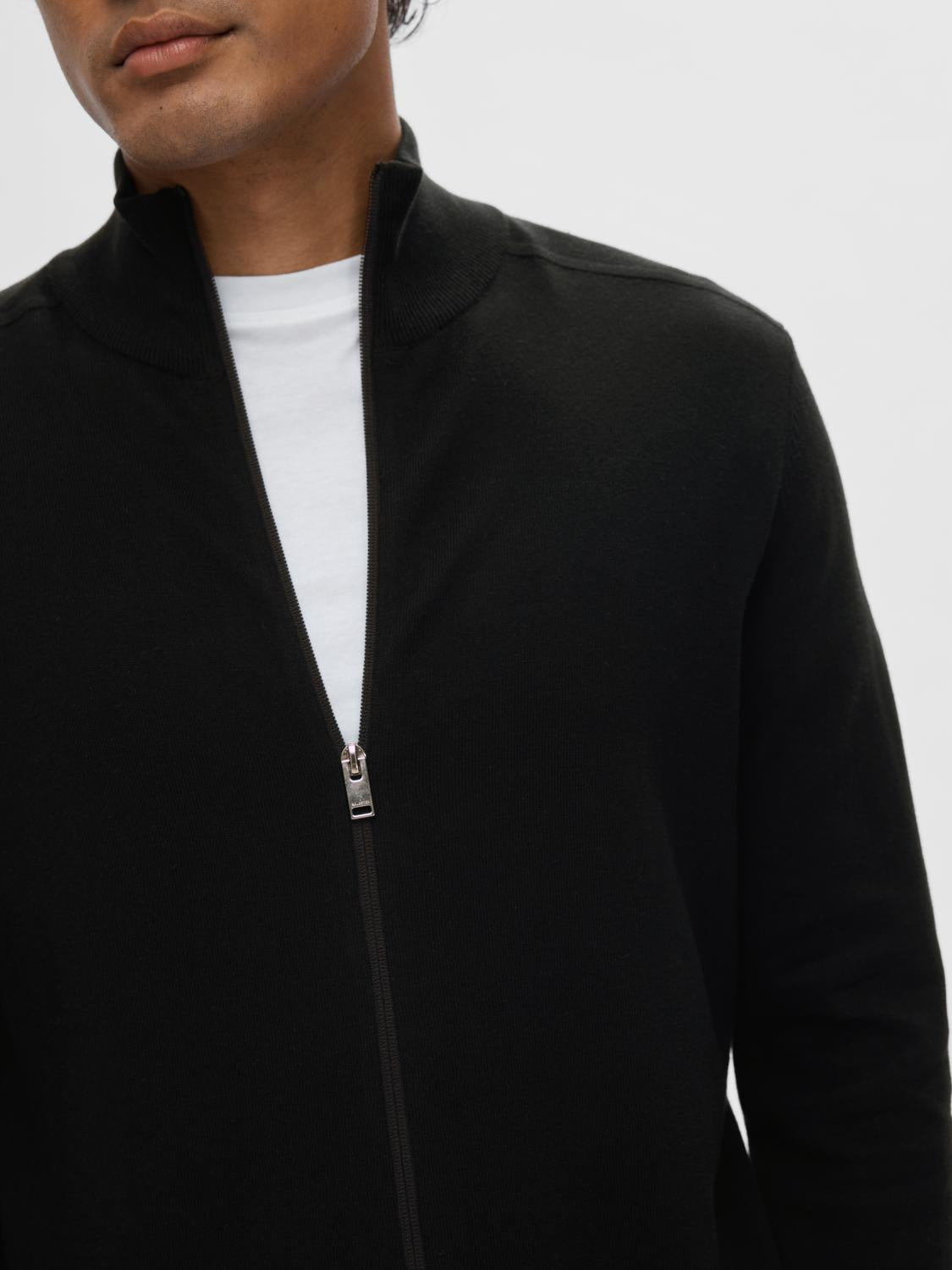 Slhberg Full Zip Cardigan Noos