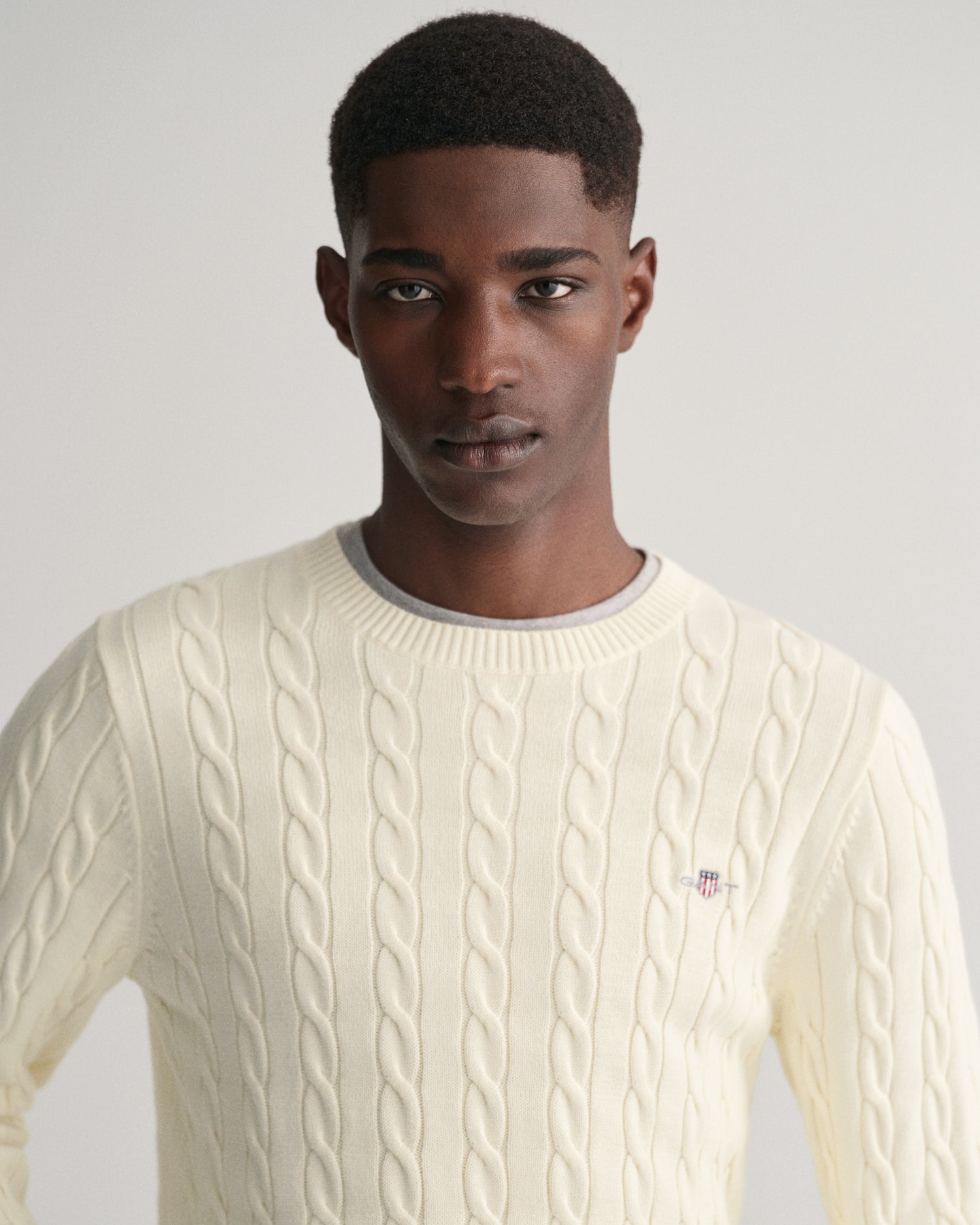 Cotton Cable C-Neck