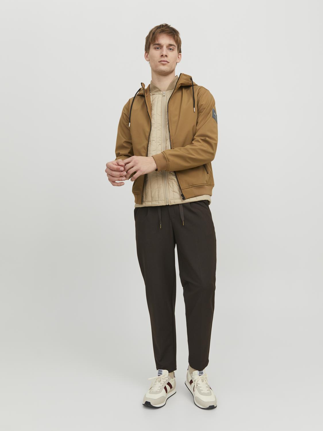 Jackets - Jjebasic Softshell Hood Noos -  - Hr Ravn