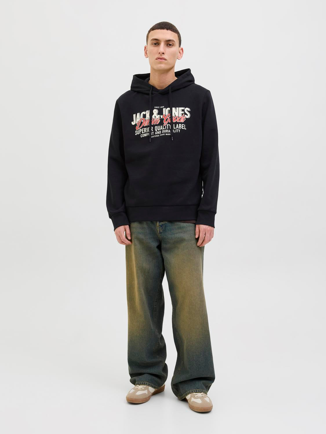 Sweatshirts - Jjelogo Sweat Hood 2 Col 25/26 Noos -  - Hr Ravn