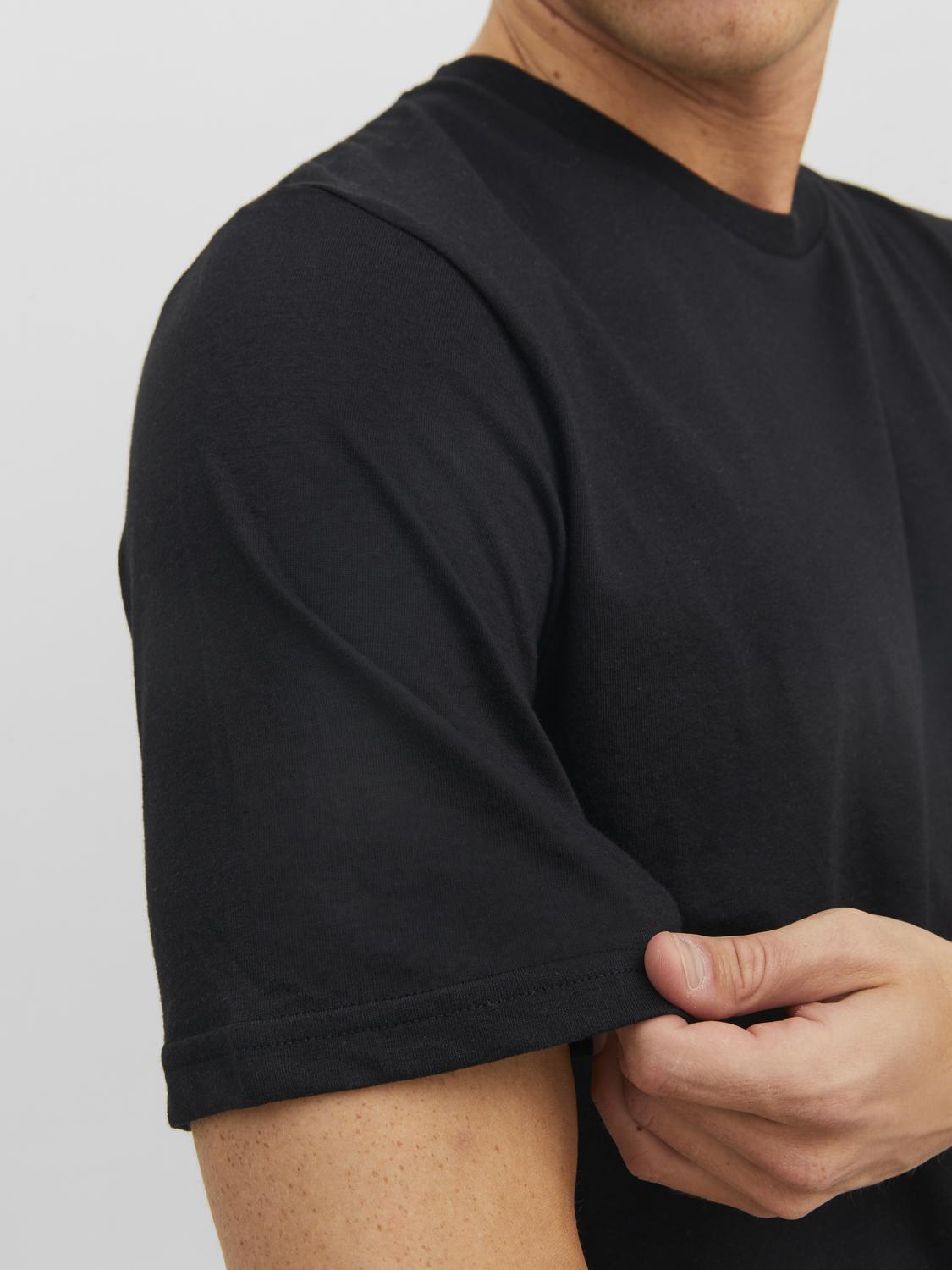 T-shirts - Jacunder Tee Crew Neck 3 Pack Noos -  - Hr Ravn