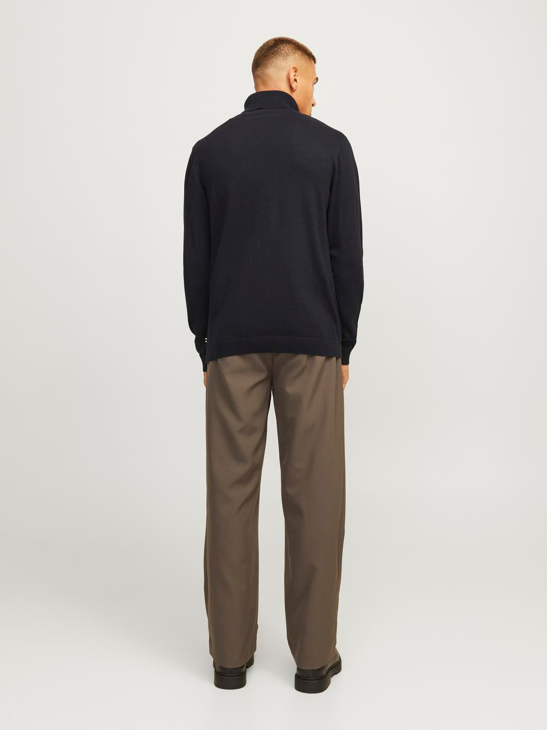 Pullovers - Jjebasic Knit Roll Neck Noos -  - Hr Ravn