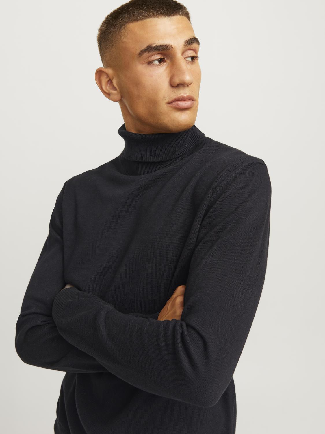Pullovers - Jjebasic Knit Roll Neck Noos -  - Hr Ravn