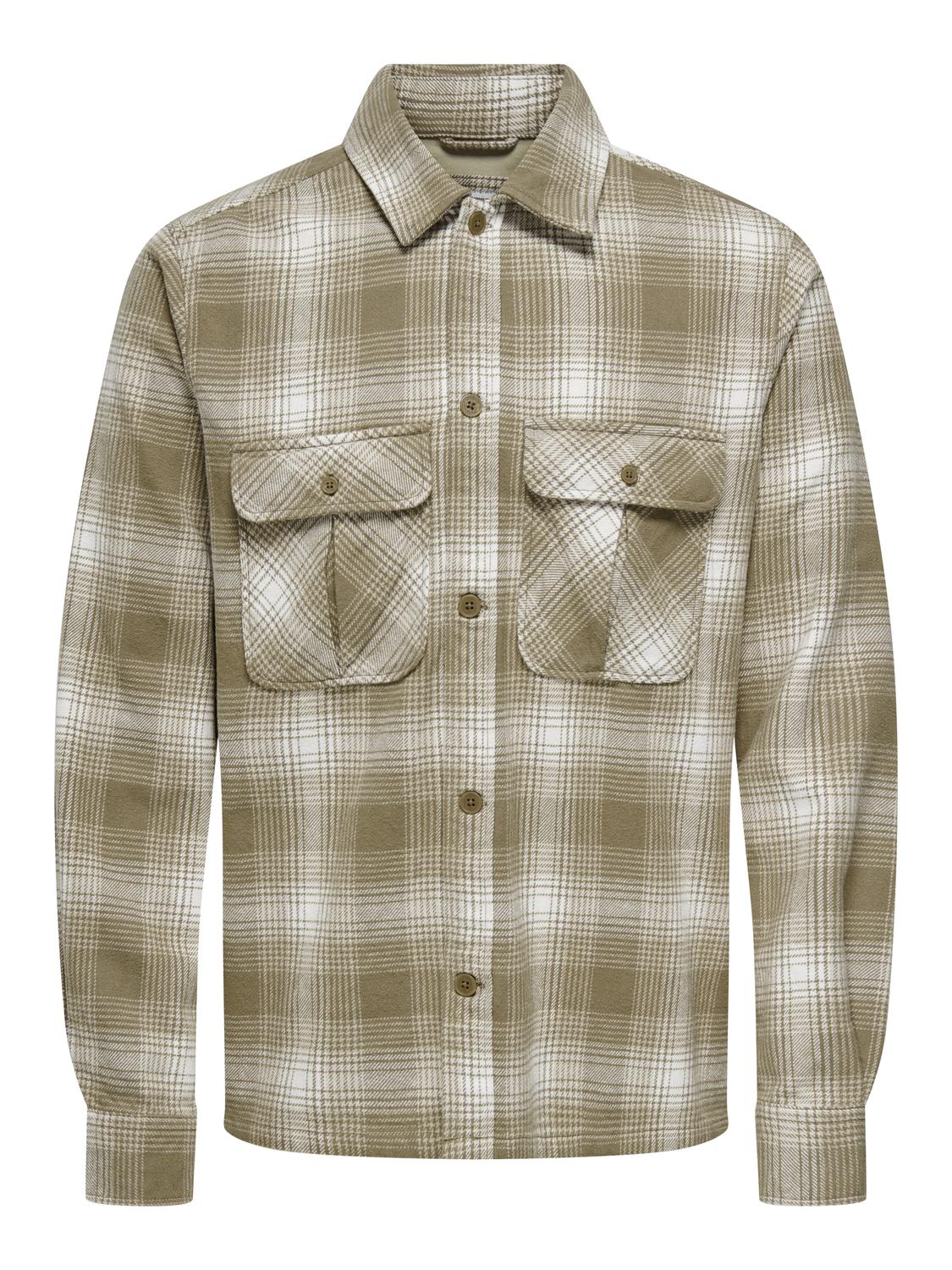 OVERSHIRT - Onscedric Life Check Overshirt Noos -  - Hr Ravn