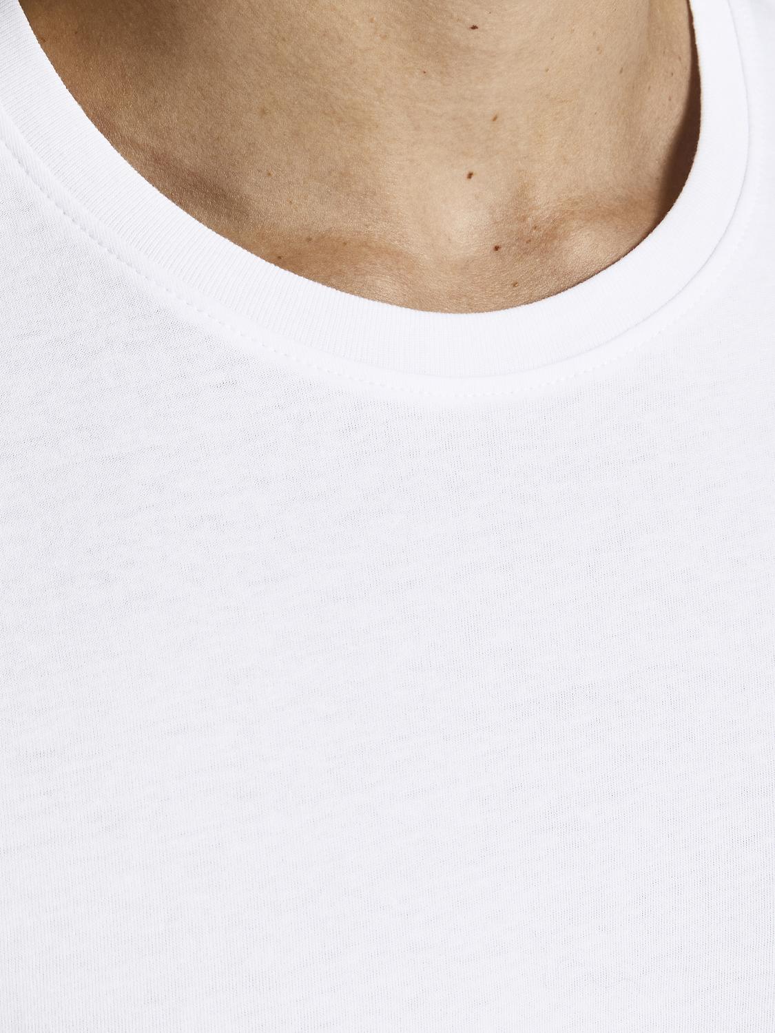 T-shirts - Jjeorganic Basic Tee Ss O-Ne 3Pk Mp Noos -  - Hr Ravn