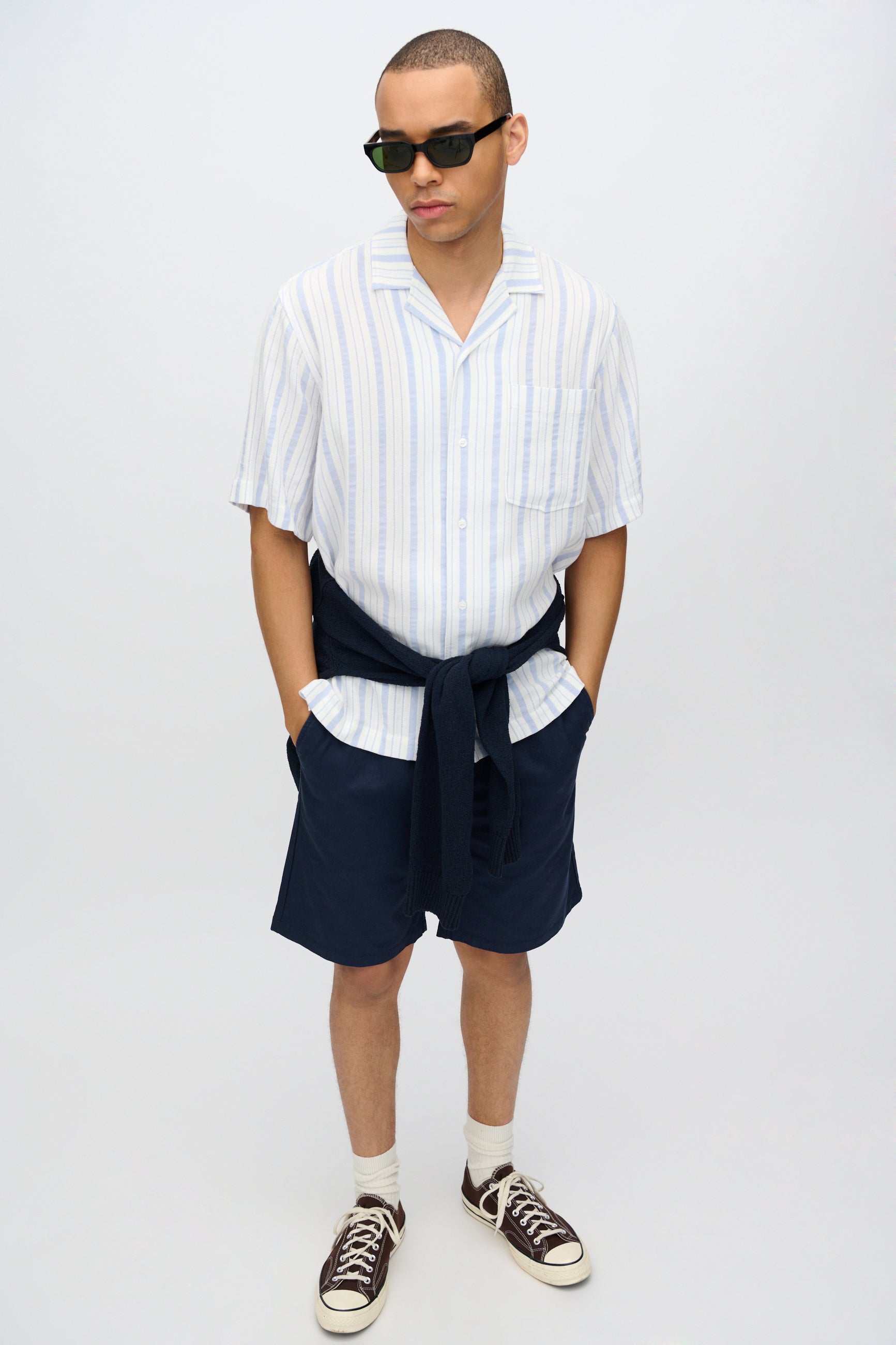 minimum male Hayden afslappet kortærmet skjorte 4218 Short Sleeved Shirt 4105 Angel Falls