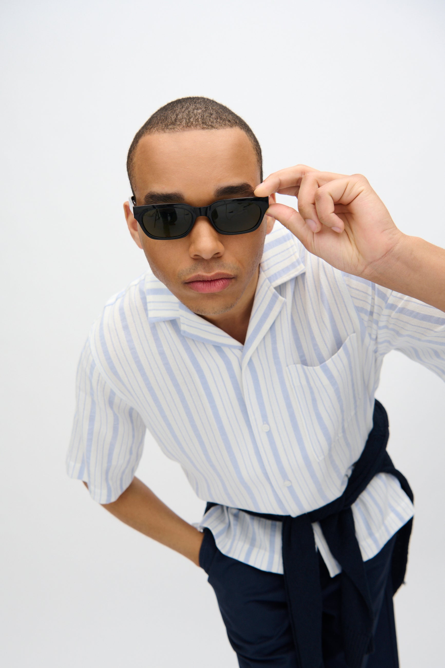 minimum male Hayden afslappet kortærmet skjorte 4218 Short Sleeved Shirt 4105 Angel Falls