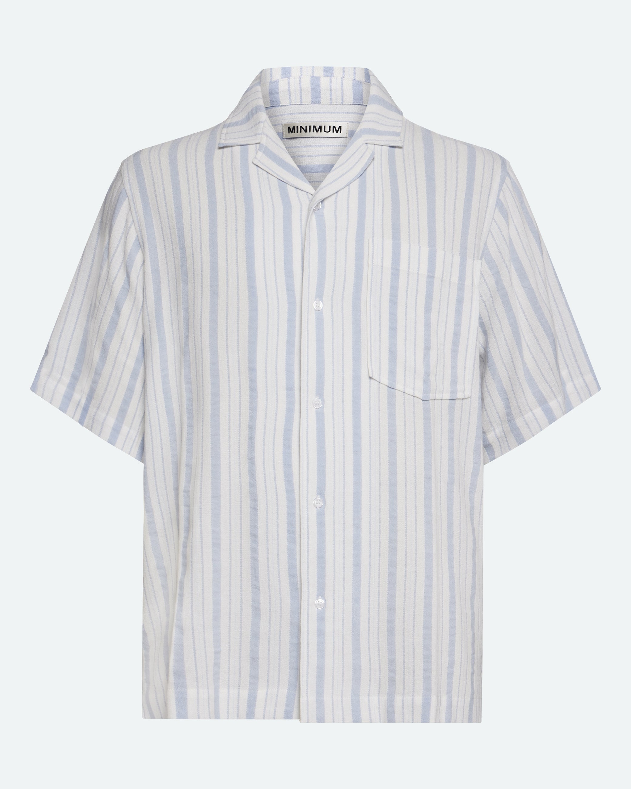 minimum male Hayden afslappet kortærmet skjorte 4218 Short Sleeved Shirt 4105 Angel Falls