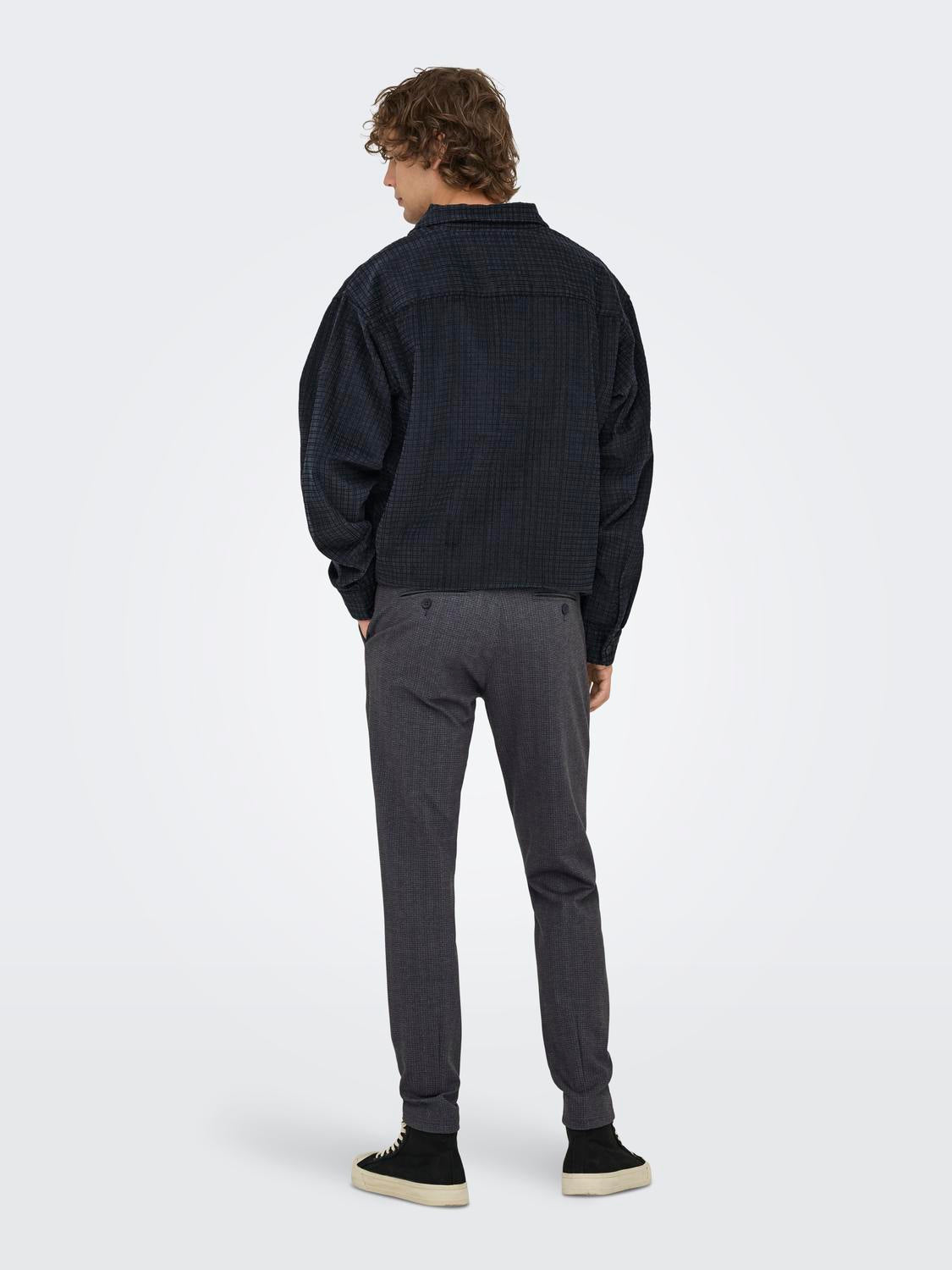 BUKSER - Onsmark Slim Check 020960 Pant Noos -  - Hr Ravn