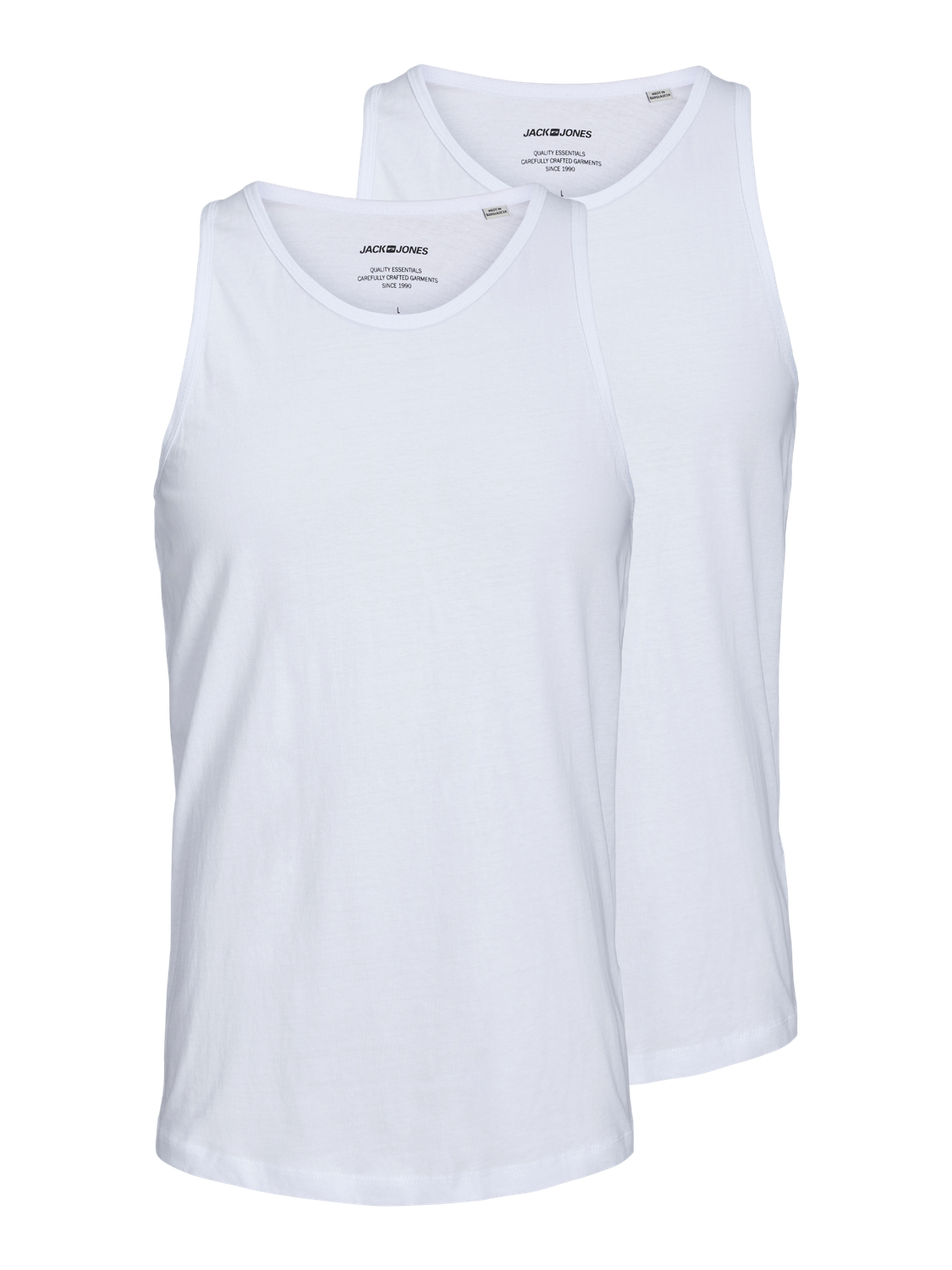 Tanktops - Jacbasic Tanktop 2 Pack Noos -  - Hr Ravn