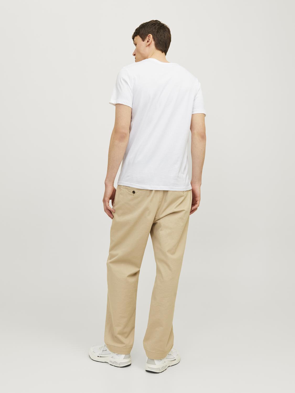T-shirts - Jorjxj Tee Ss Crew Neck 5Pk Mp Noos -  - Hr Ravn