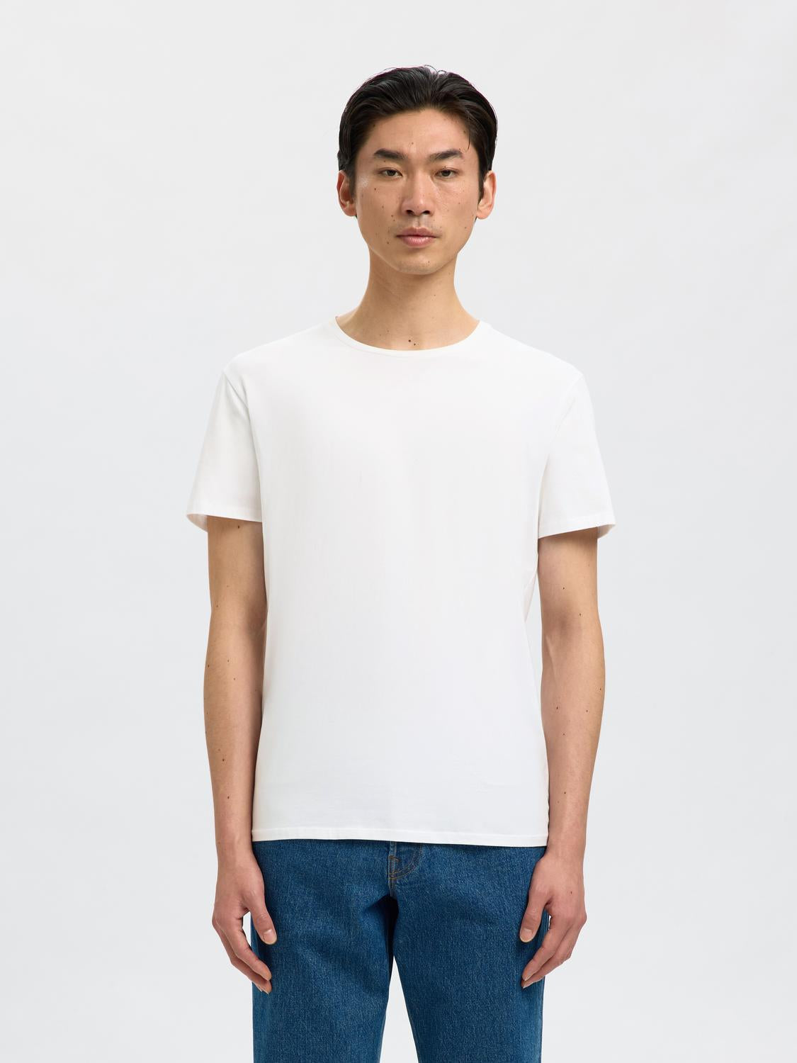 T-SHIRTS - Slhnewpima Ss O-Neck Tee Noos -  - Hr Ravn