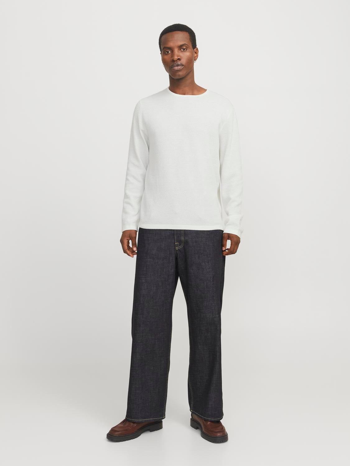 STRIK - Jjegeorge Knit Crew Neck Noos -  - Hr Ravn