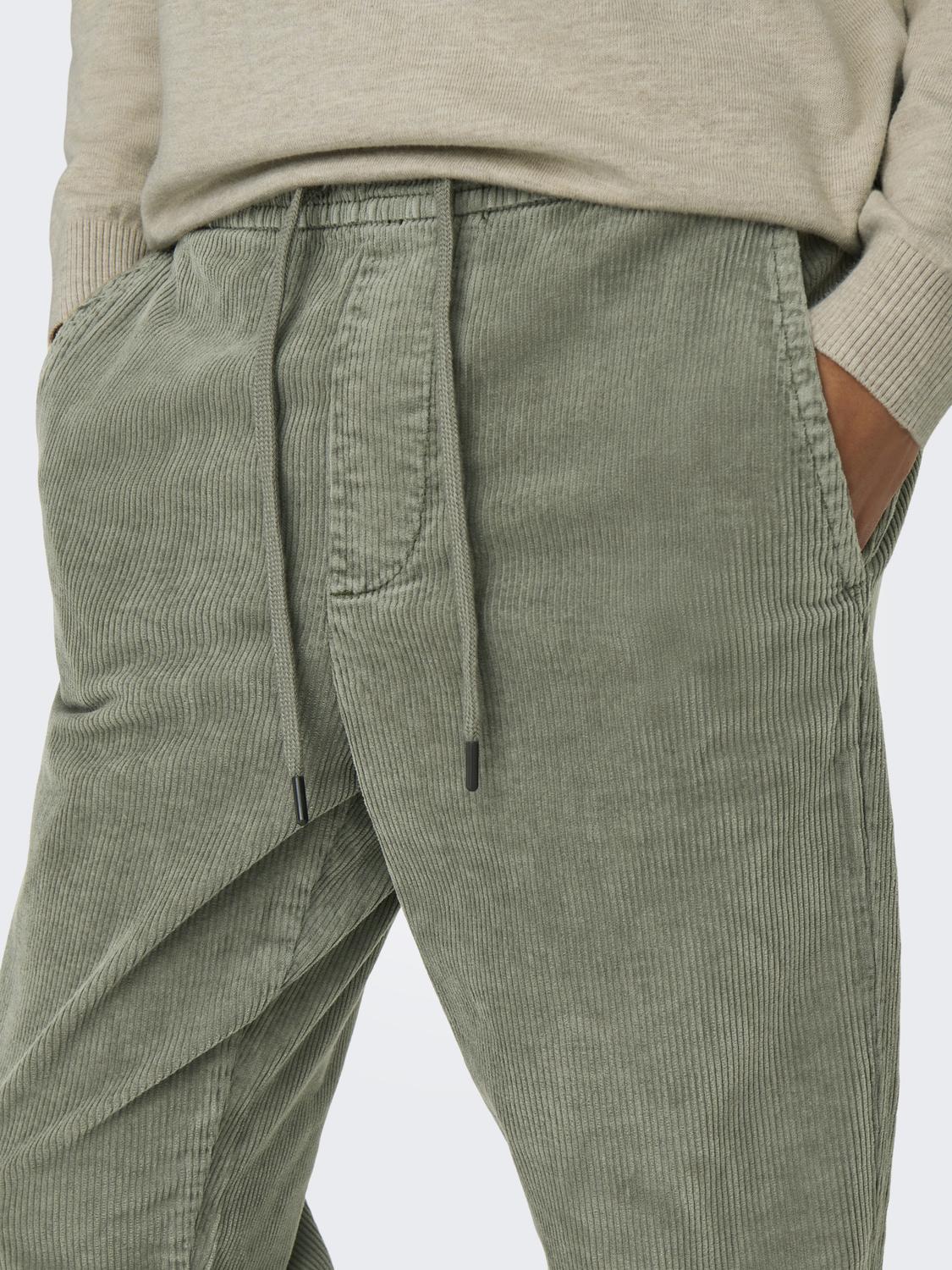 BUKSER - Onslinus Tap Corduroy 0185 Pant Noos -  - Hr Ravn