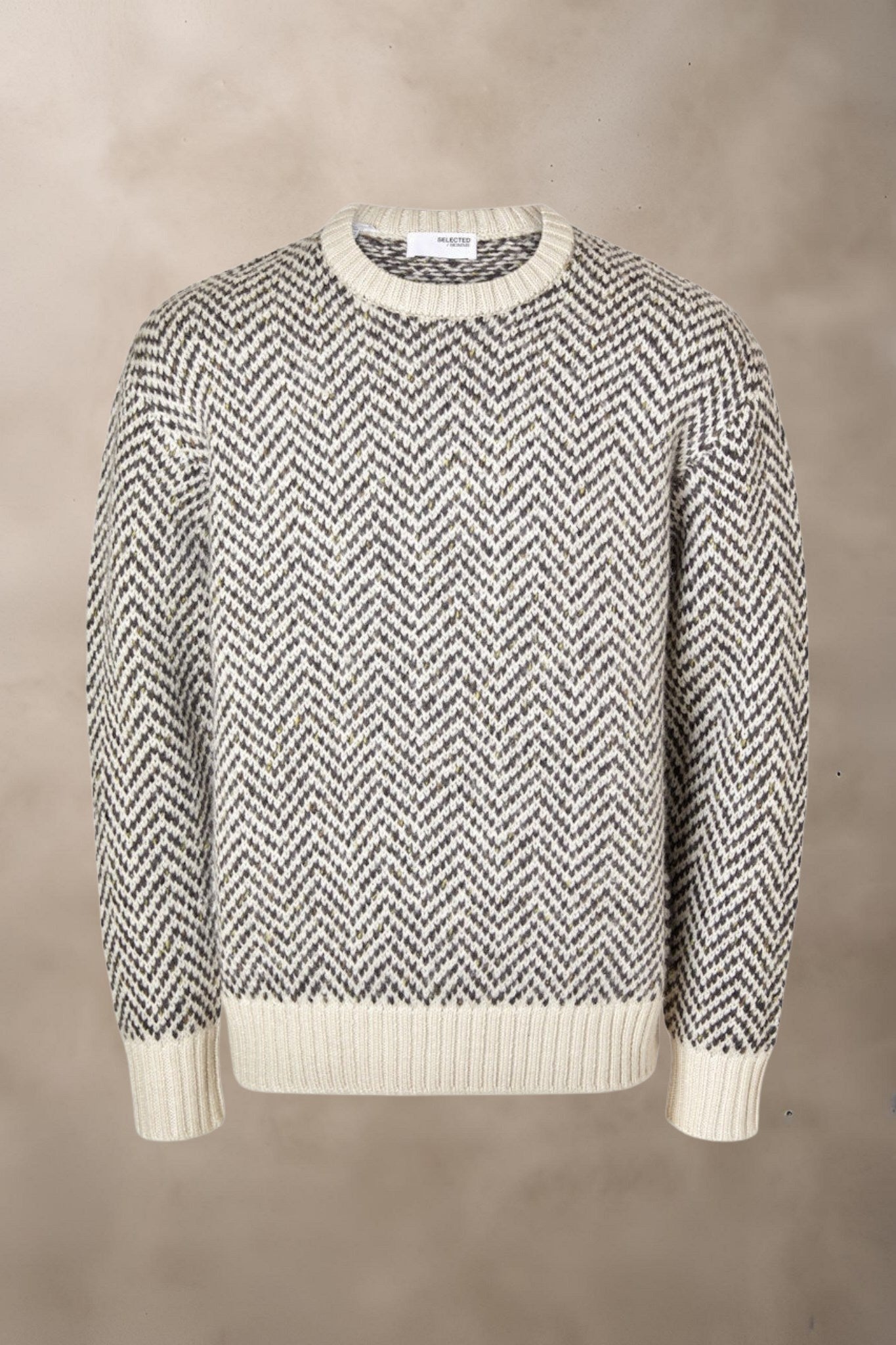 SLHHARRY LS KNIT RELAXED CREW NECK