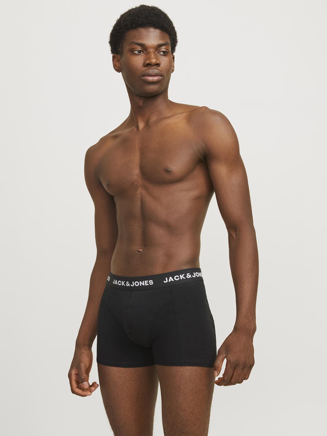 Trunks - Jacanthony Trunks 3 Pack Black -  - Hr Ravn