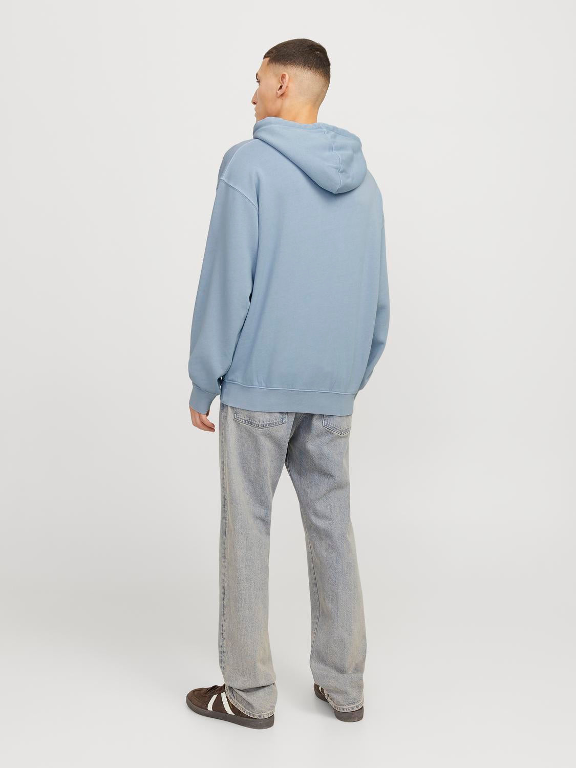 SWEATSHIRTS - Jjecharge Faded Sweat Zip Hood Noos -  - Hr Ravn