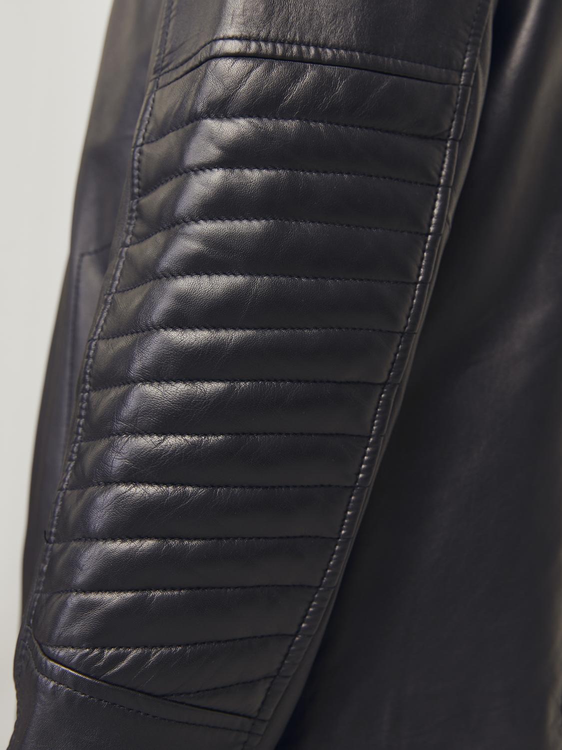 OVERTØJ - Jjeliam Lamb Leather Jacket Noos -  - Hr Ravn