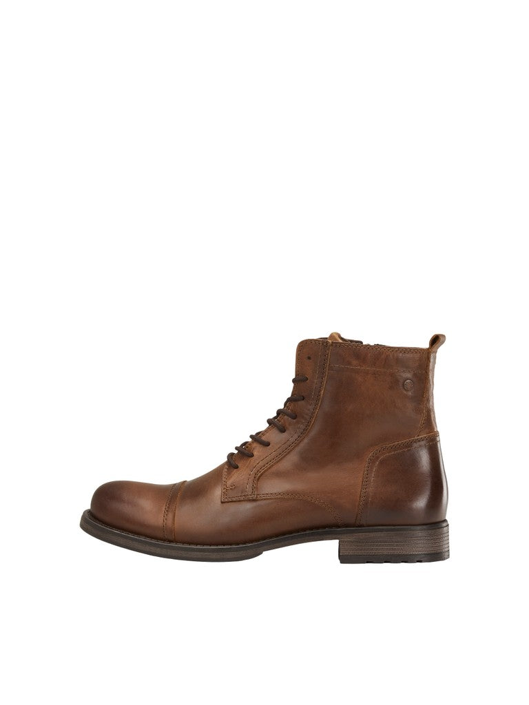 Jfwrussel Leather Boot Cognac 19 LN