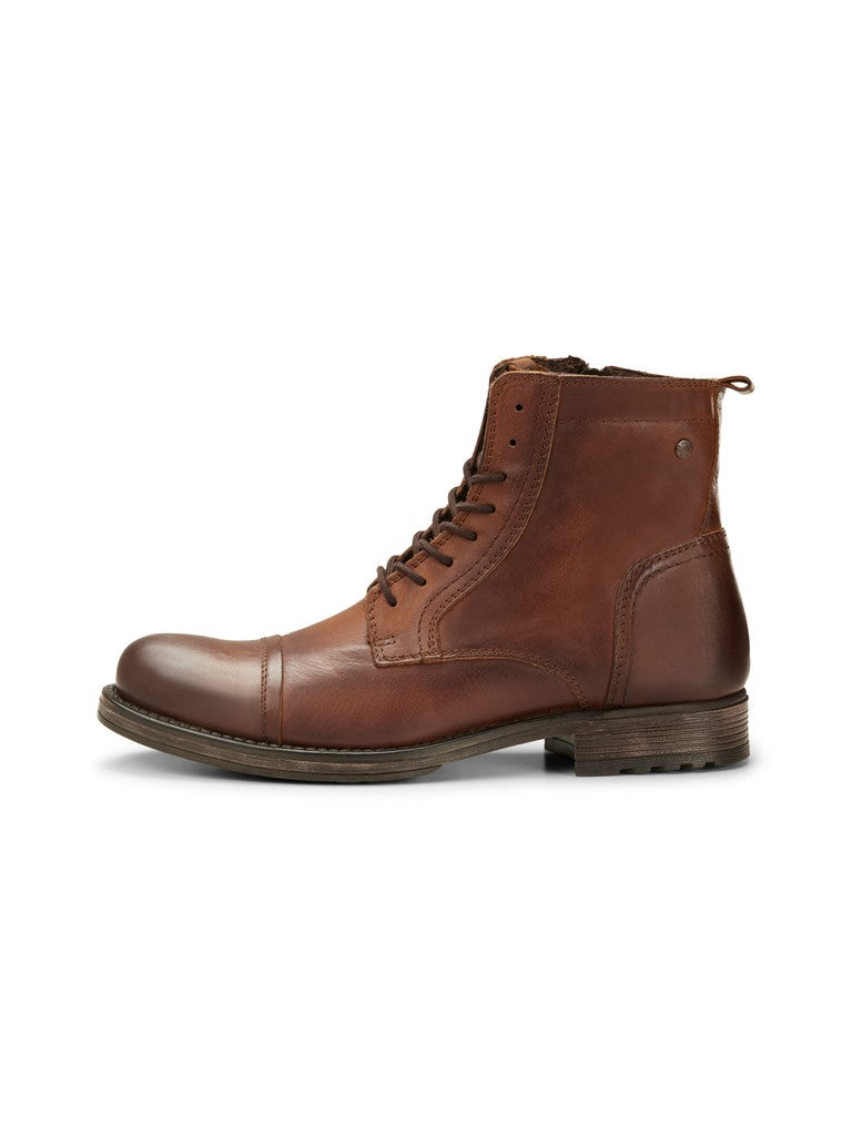 Jfwrussel Leather Boot Cognac 19 LN