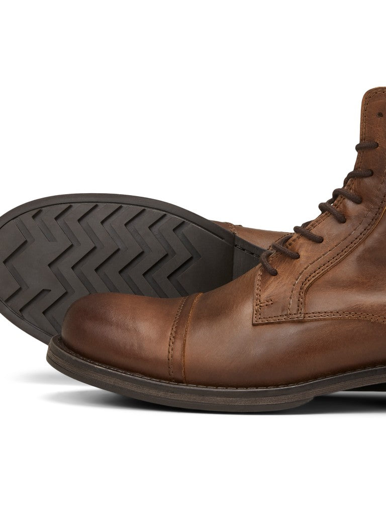 Jfwrussel Leather Boot Cognac 19 LN