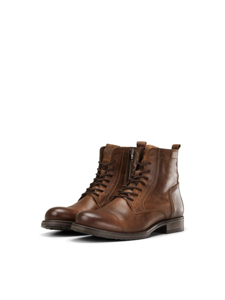 Jfwrussel Leather Boot Cognac 19 LN