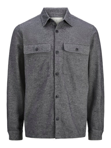 JPRRAYMOND MELANGE SOLID LS OVERSHIRT