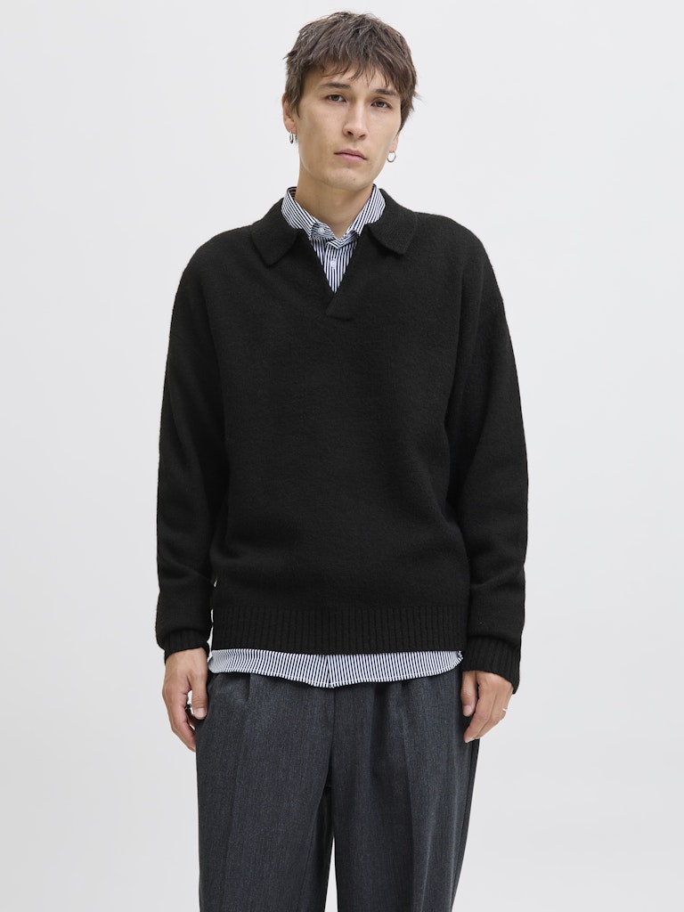 Jjsoho Ollie Knit Split Neck