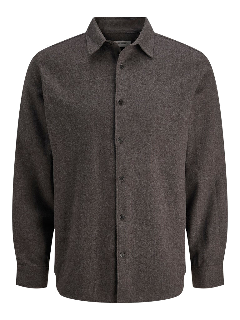 LANGE SKJORTER - Jrebike Melange Shirt LS -  - Hr Ravn