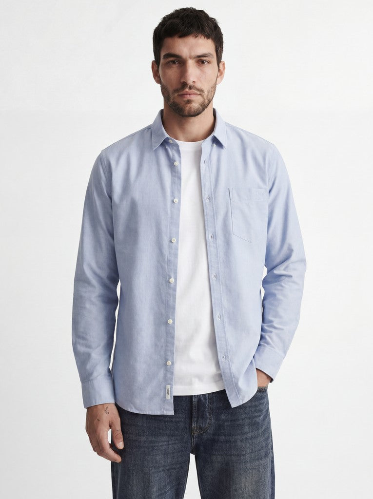 Rddlesner Oxford Solid Shirt L/S Noos