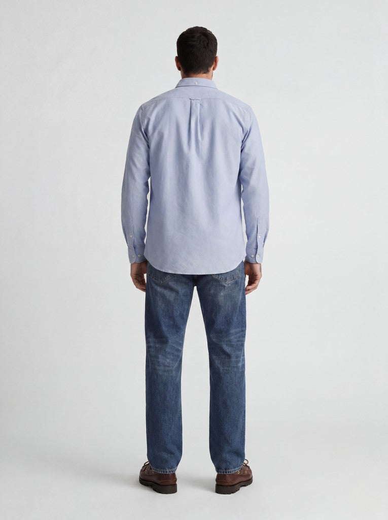 Rddlesner Oxford Solid Shirt L/S Noos