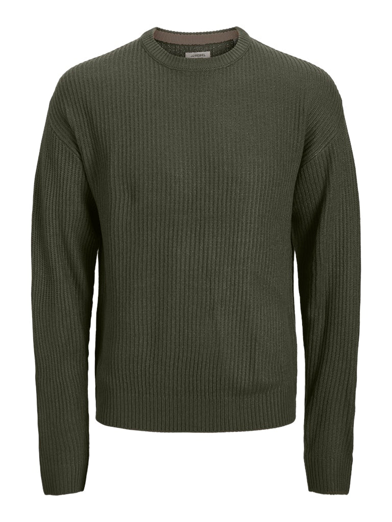 STRIK - Jreblogan Knit Crew Neck -  - Hr Ravn