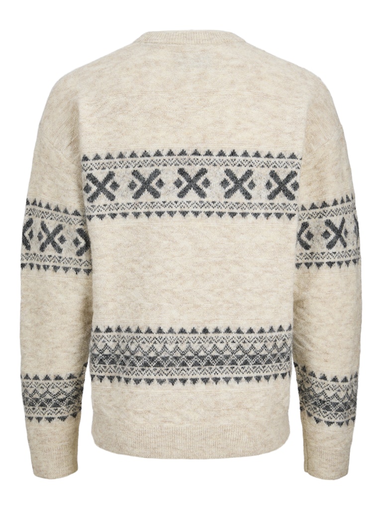 JPRBLUMAX FAIRISLE KNIT CREW NECK LN