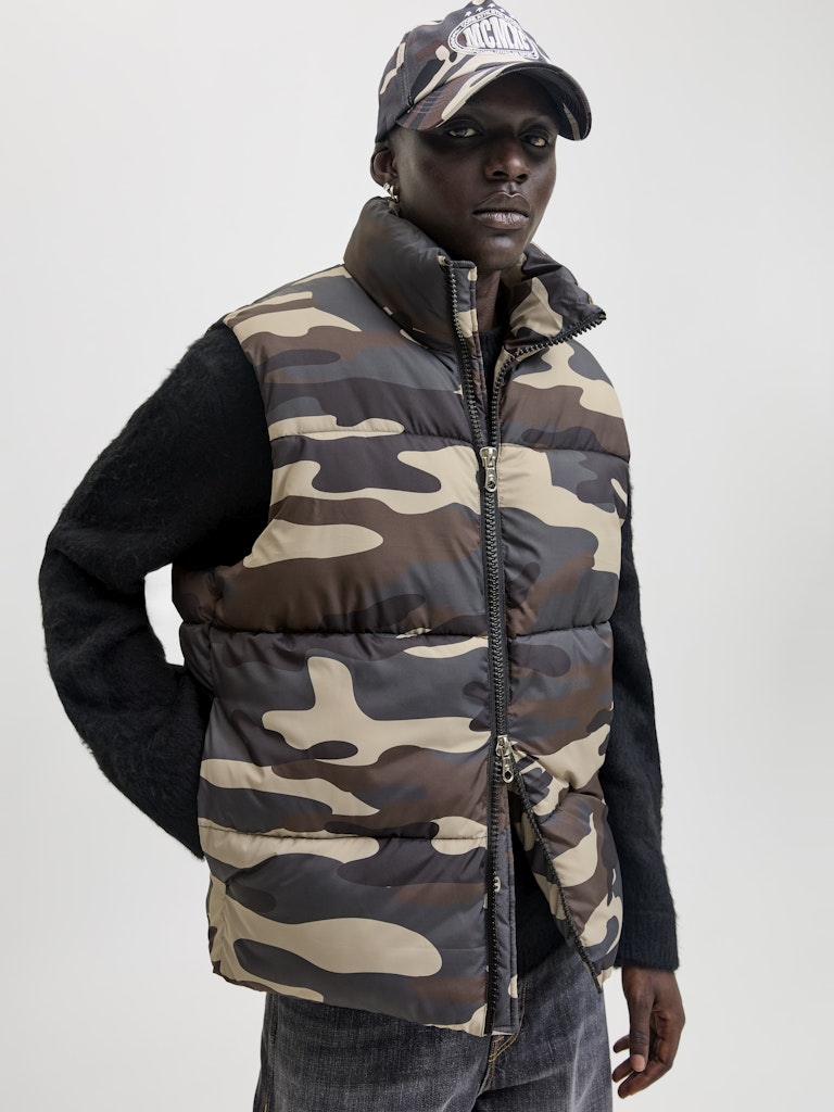OVERTØJ - JCOCOVER AOP BODYWARMER -  - Hr Ravn