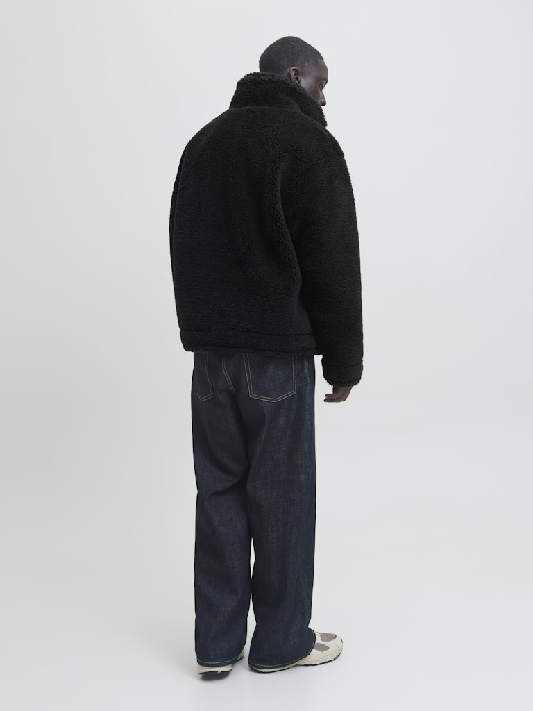 OVERTØJ - JCOFADE TEDDY TRUCKER JACKET STYD AW25 -  - Hr Ravn