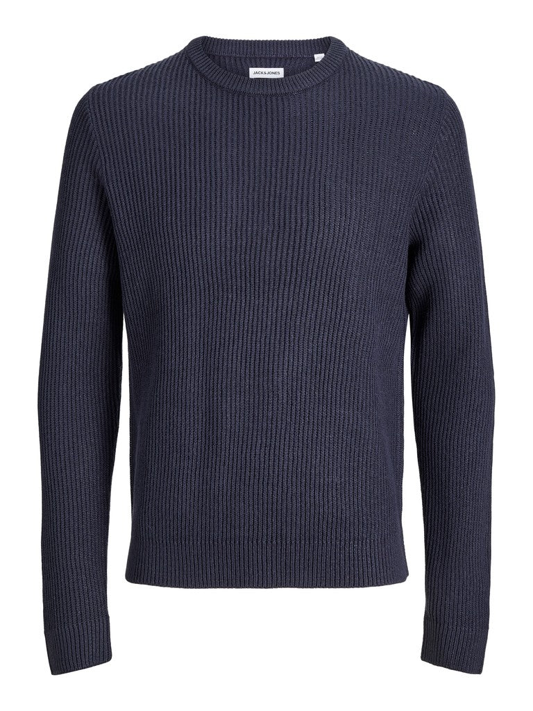 Jjpannel Knit Crew Neck AW26