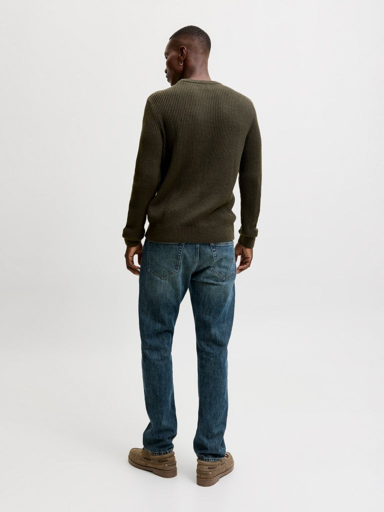 Jjpannel Knit Crew Neck AW26