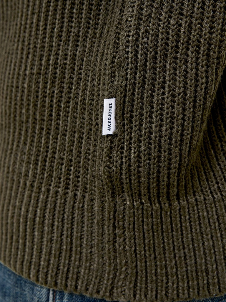 Jjpannel Knit Crew Neck AW26