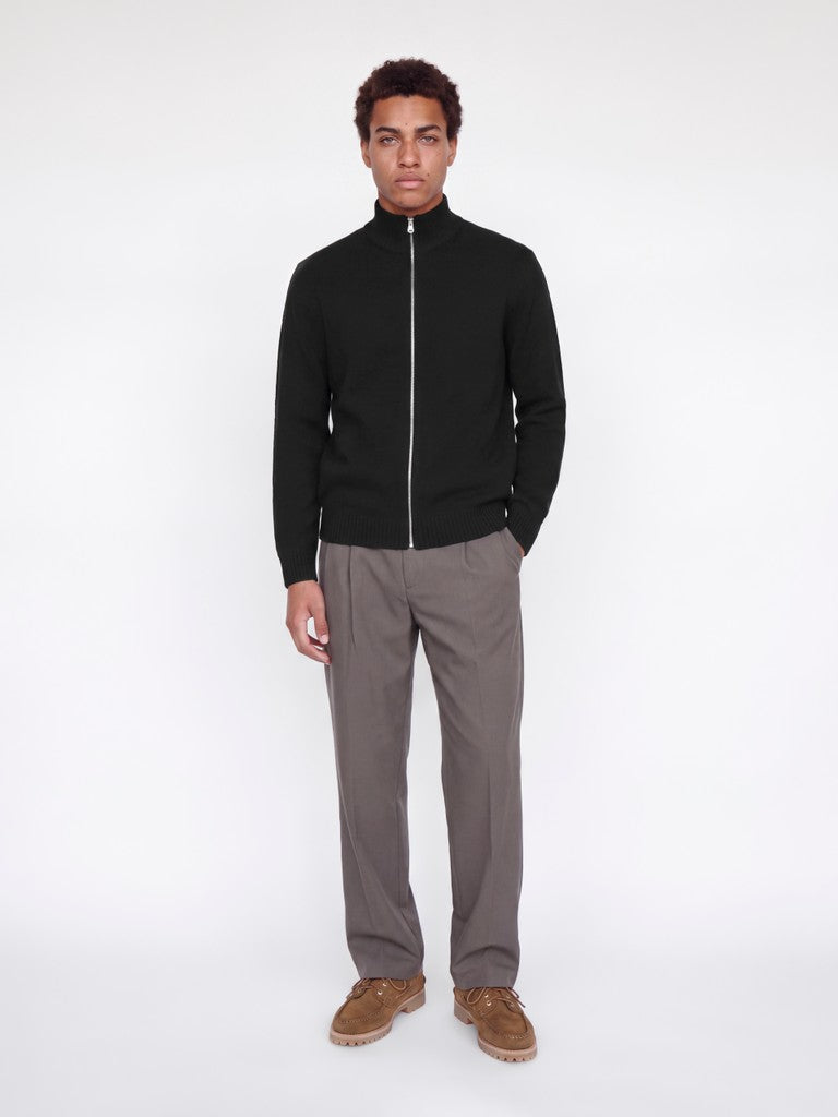 Jjsoho Ollie Knit High Neck Zip Cardigan