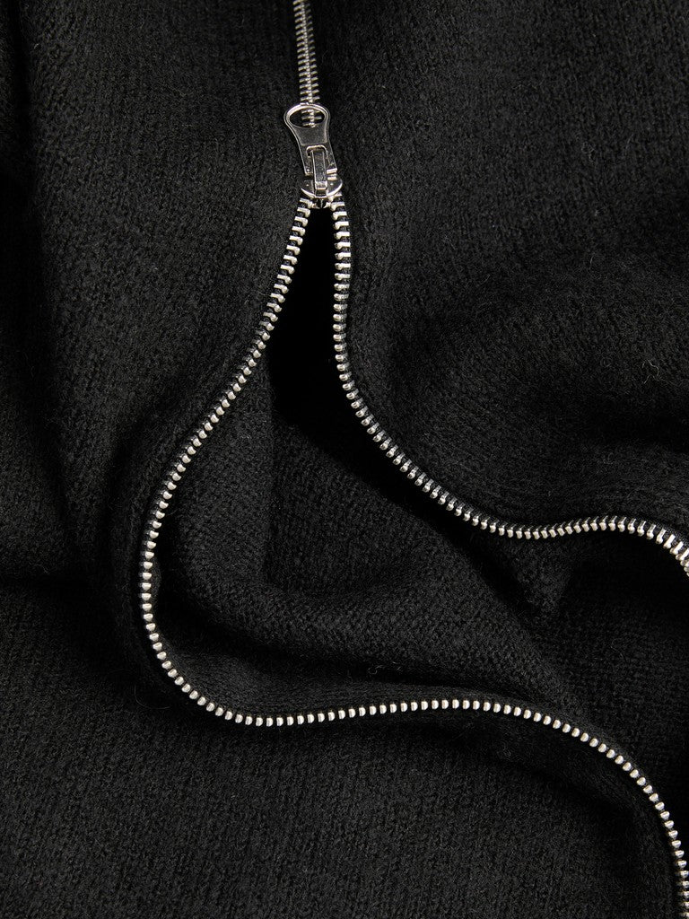 Jjsoho Ollie Knit High Neck Zip Cardigan