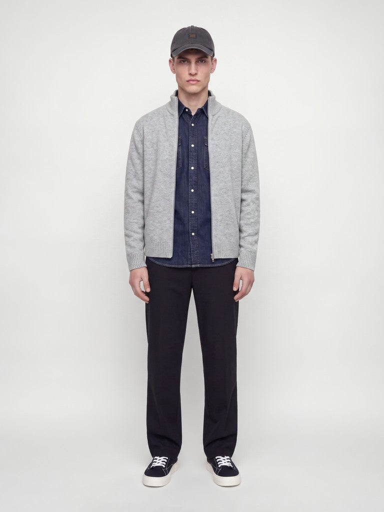 Jjsoho Ollie Knit High Neck Zip Cardigan